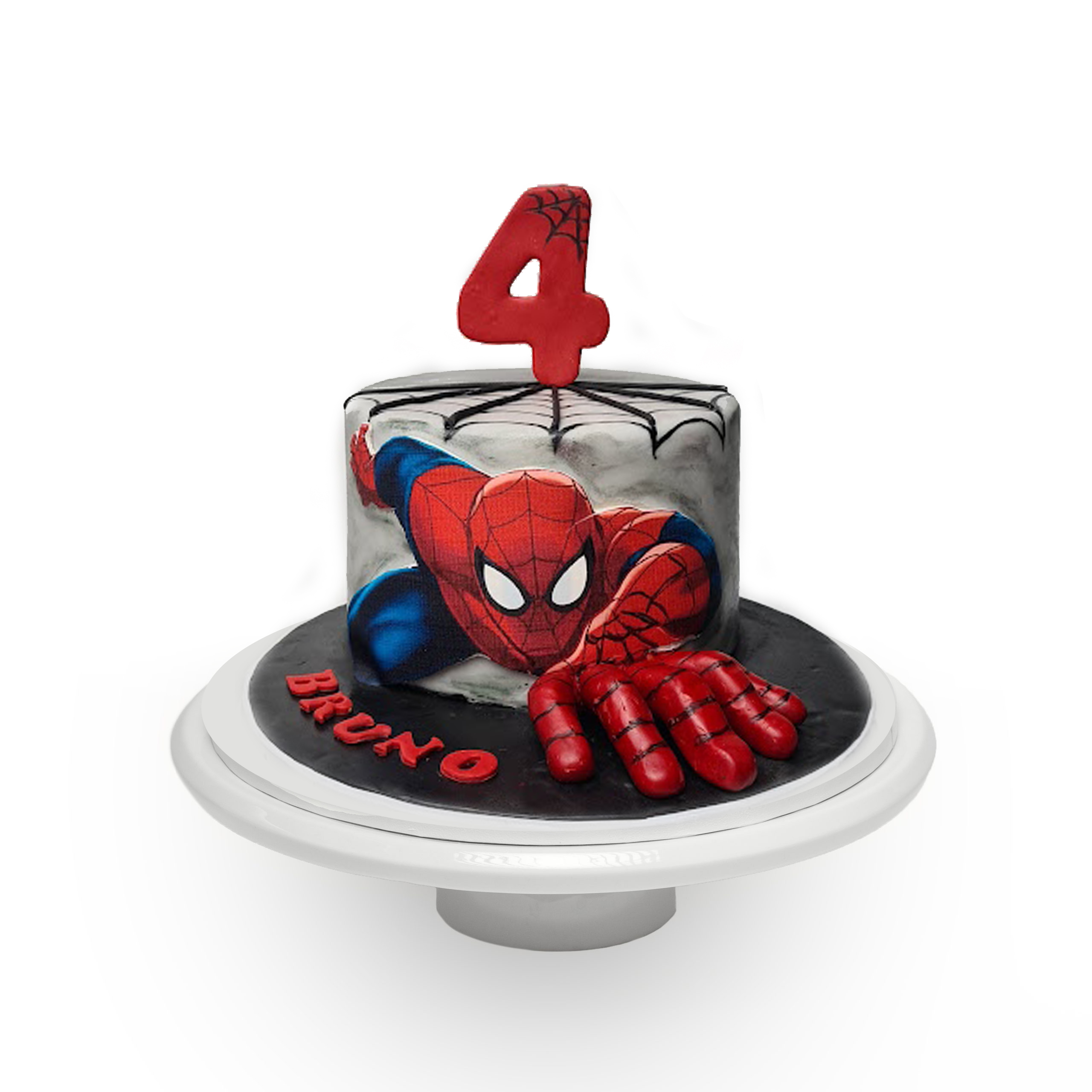 Tort Spiderman mały 12 porcji